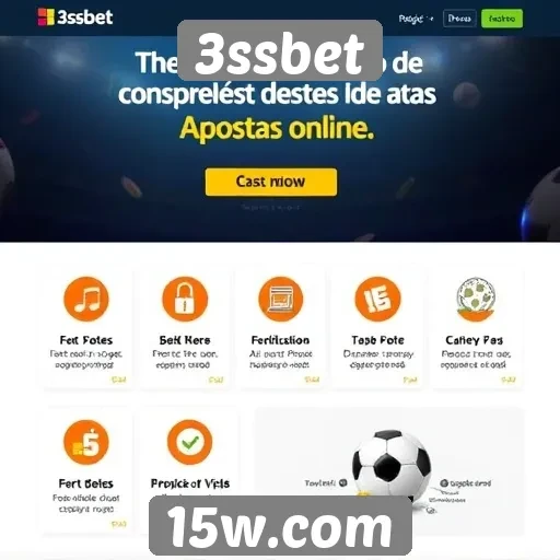 Análise das funcionalidades do site 3ssbet